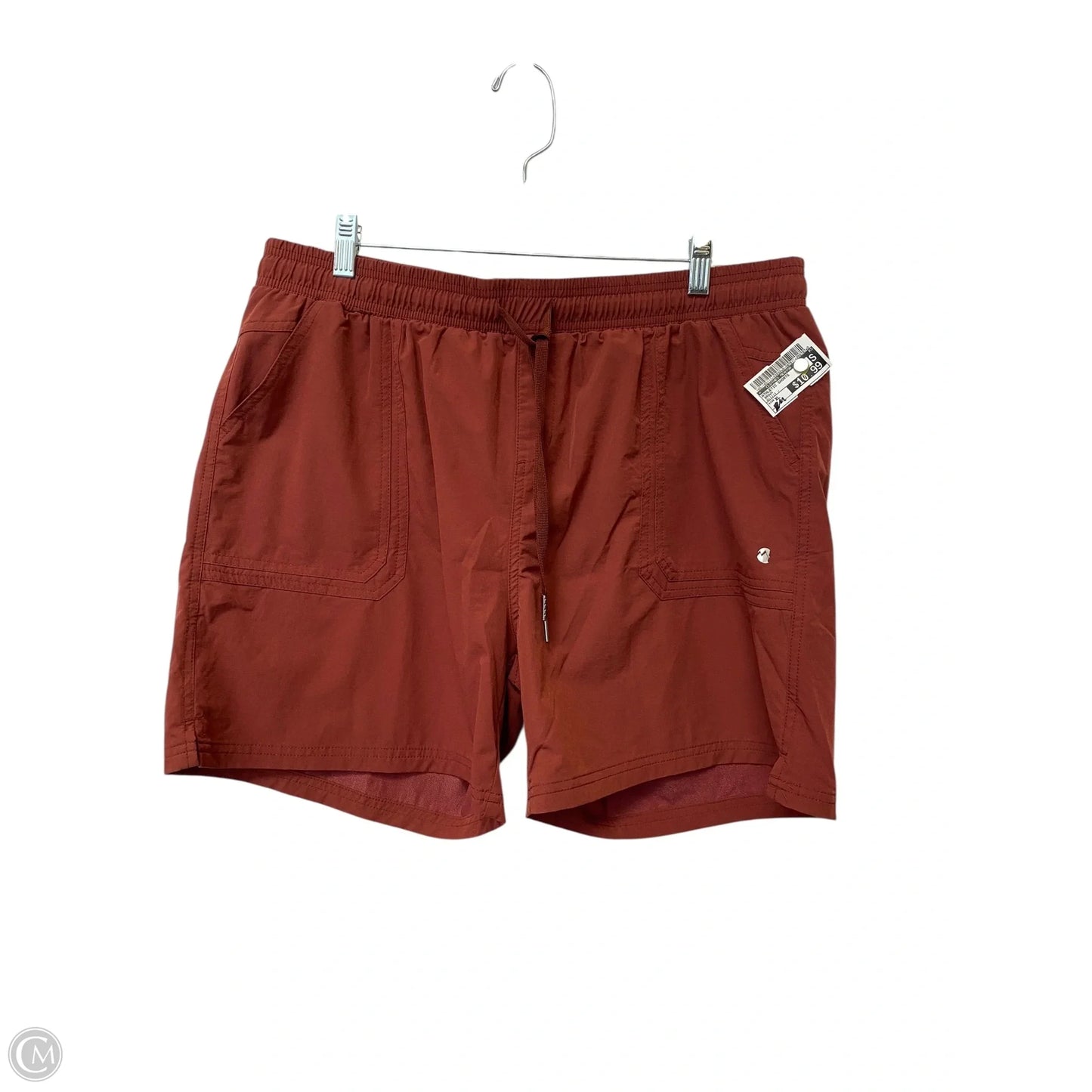 Athletic Shorts By Clothes Mentor In Brown, Size: Xl