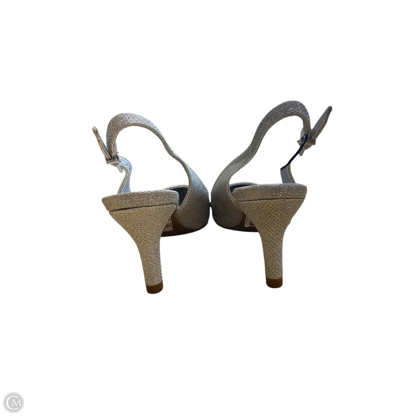 Shoes Heels Kitten By Dream Pairs In Silver, Size: 6.5