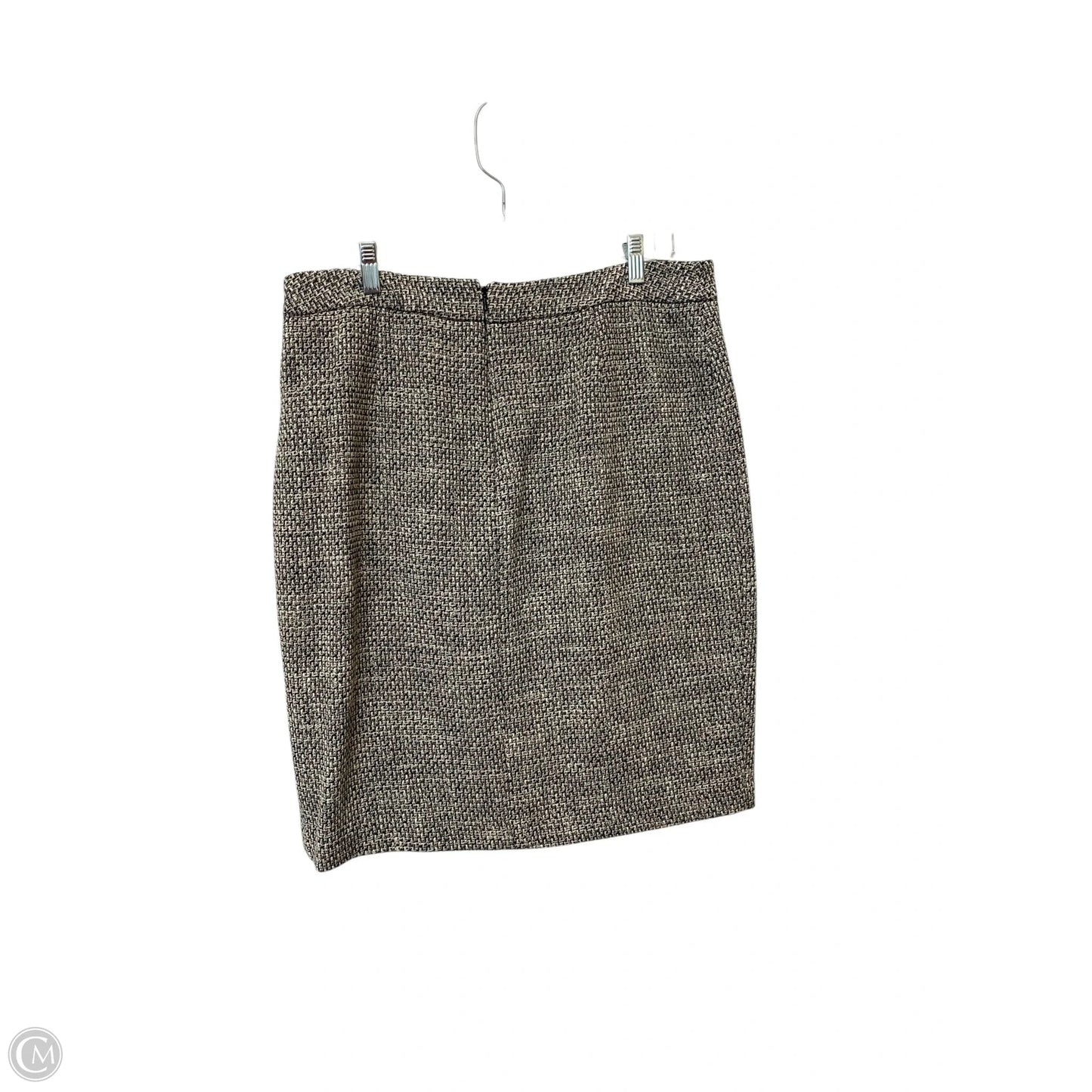 Skirt Mini & Short By Calvin Klein In Black & Cream, Size: 14