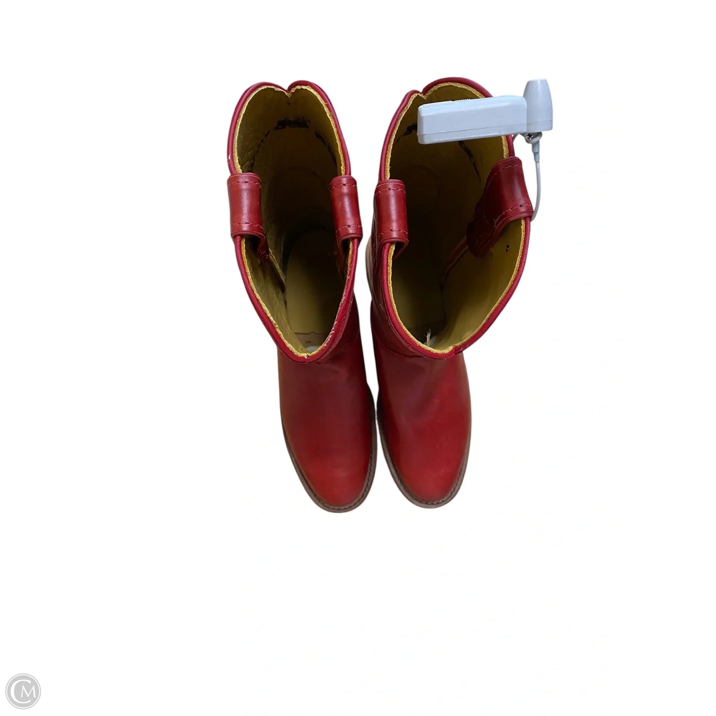 Boots Western By Justin In Red, Size: 6