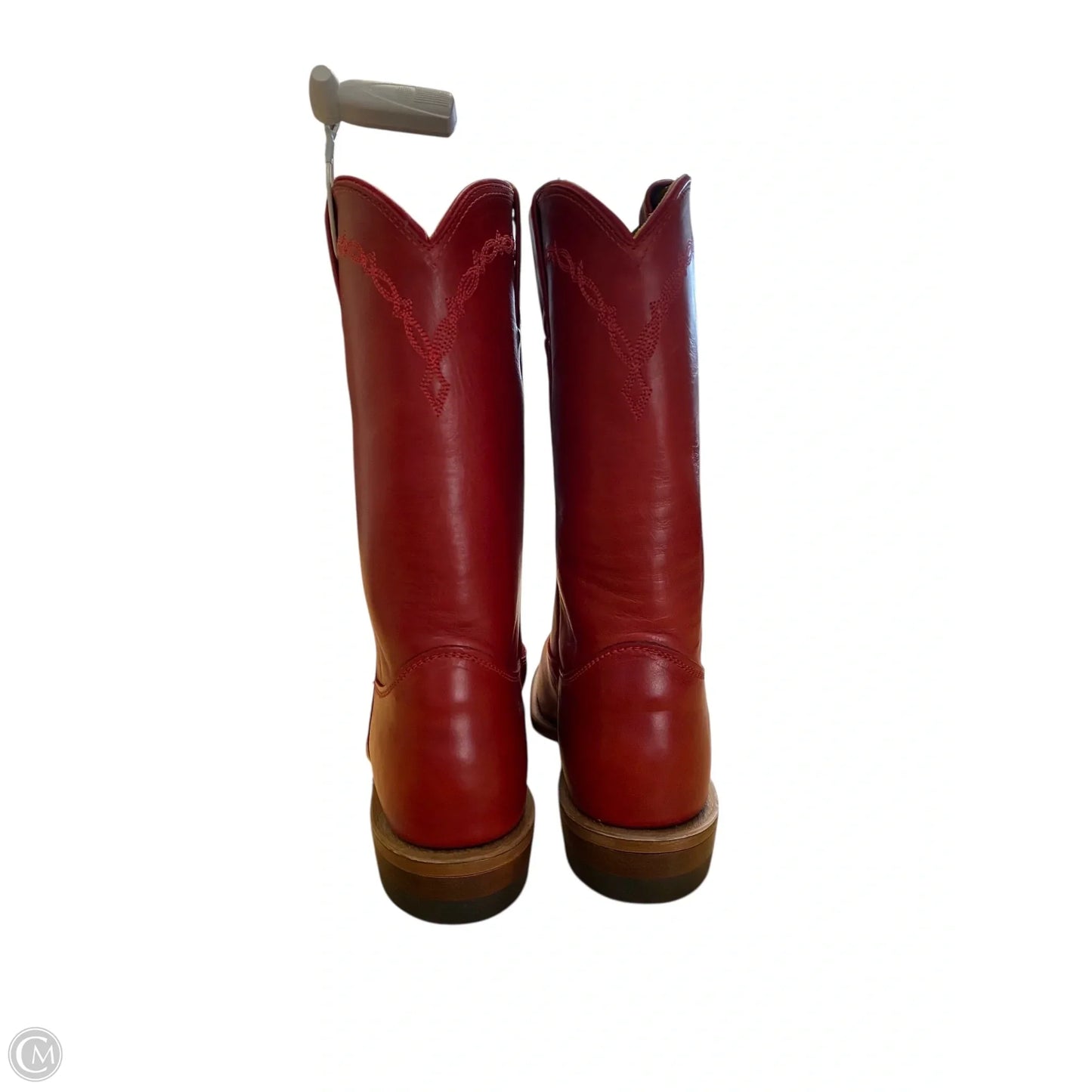 Boots Western By Justin In Red, Size: 6
