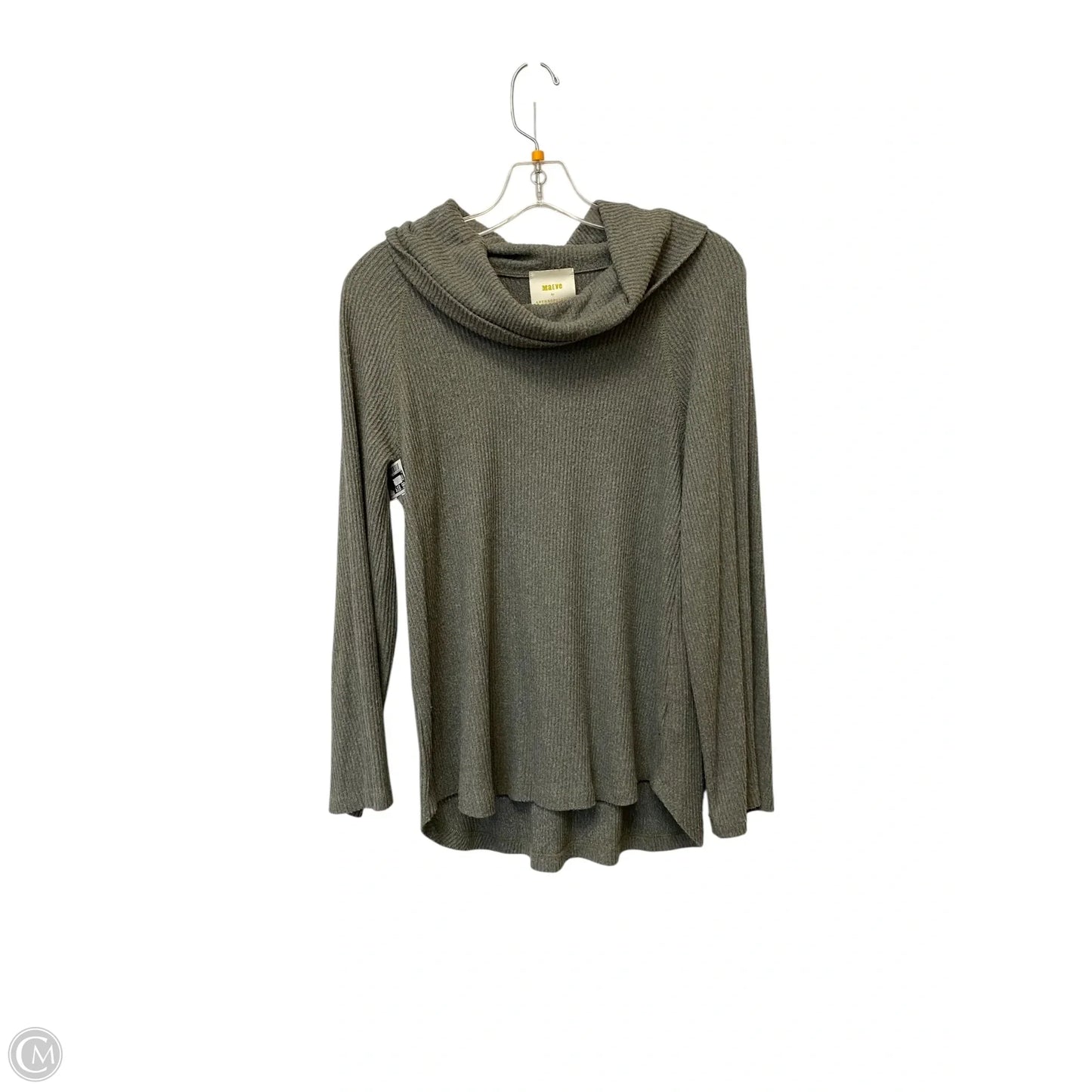 Top Long Sleeve By Maeve In Green, Size: Xs
