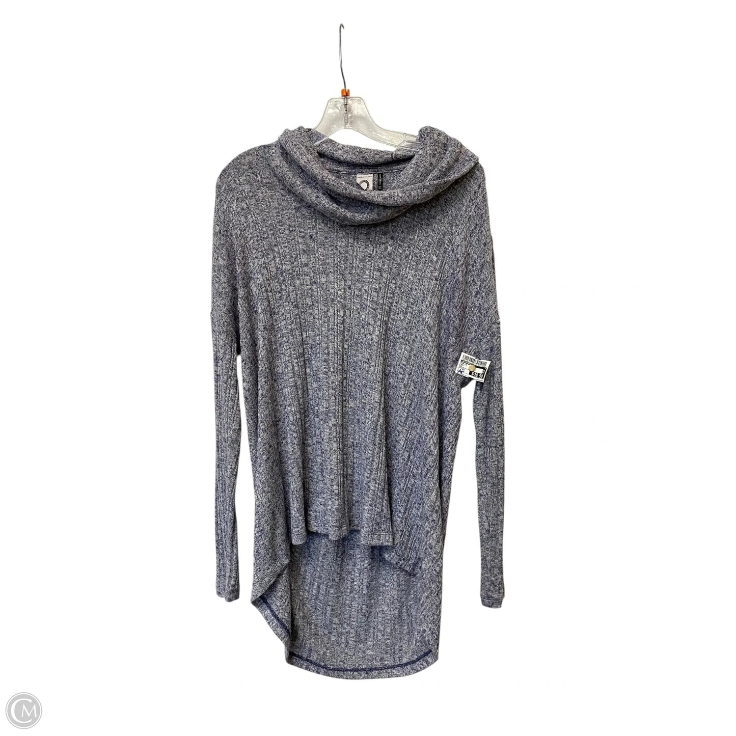 Top Long Sleeve By Anthropologie In Grey, Size: Xs