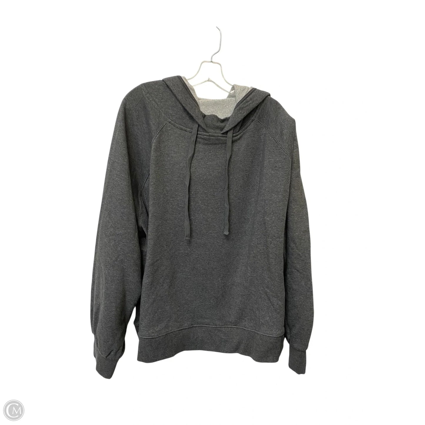 Sweatshirt Hoodie By Anthropologie In Grey, Size: 3x