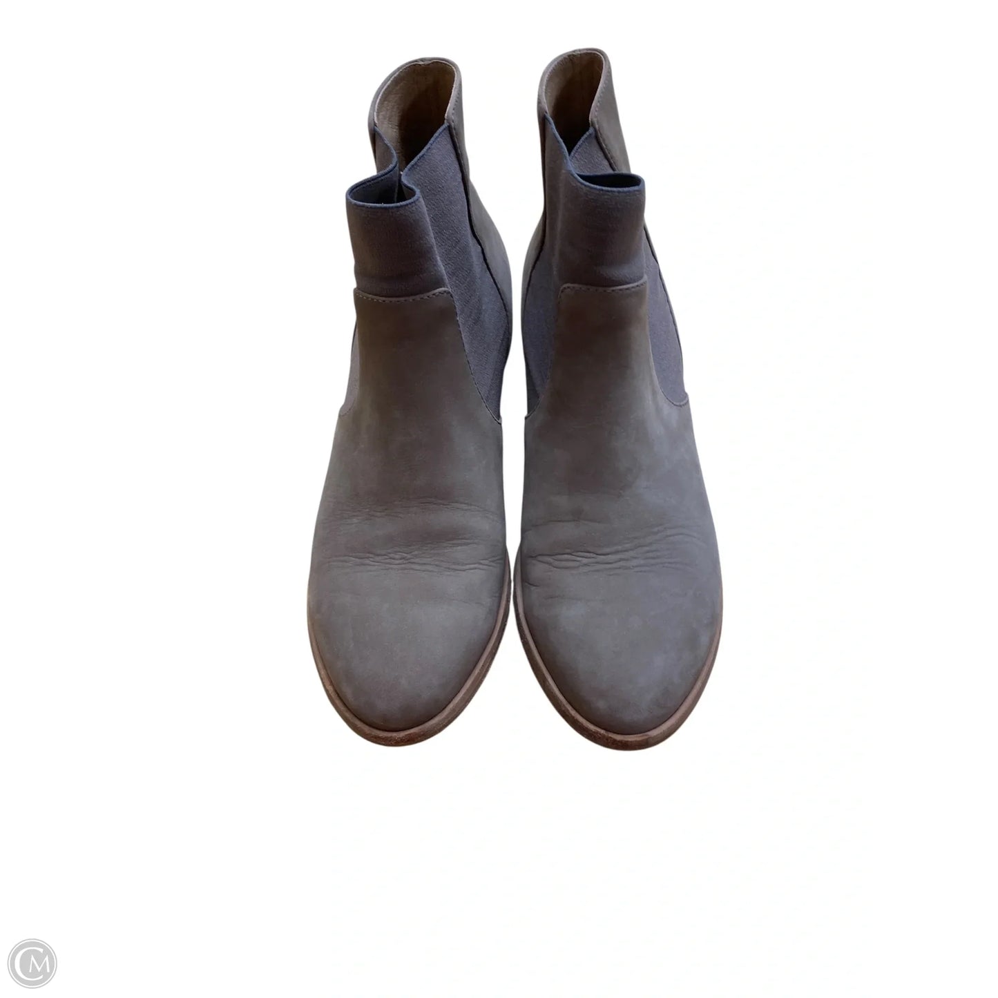 Boots Ankle Flats By Clothes Mentor In Taupe, Size: 8.5