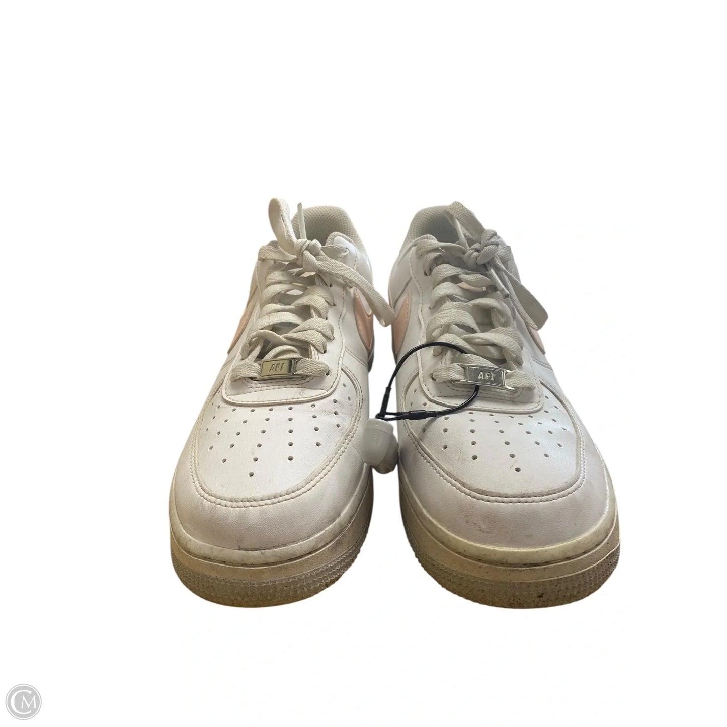 Shoes Athletic By Nike In White, Size: 9