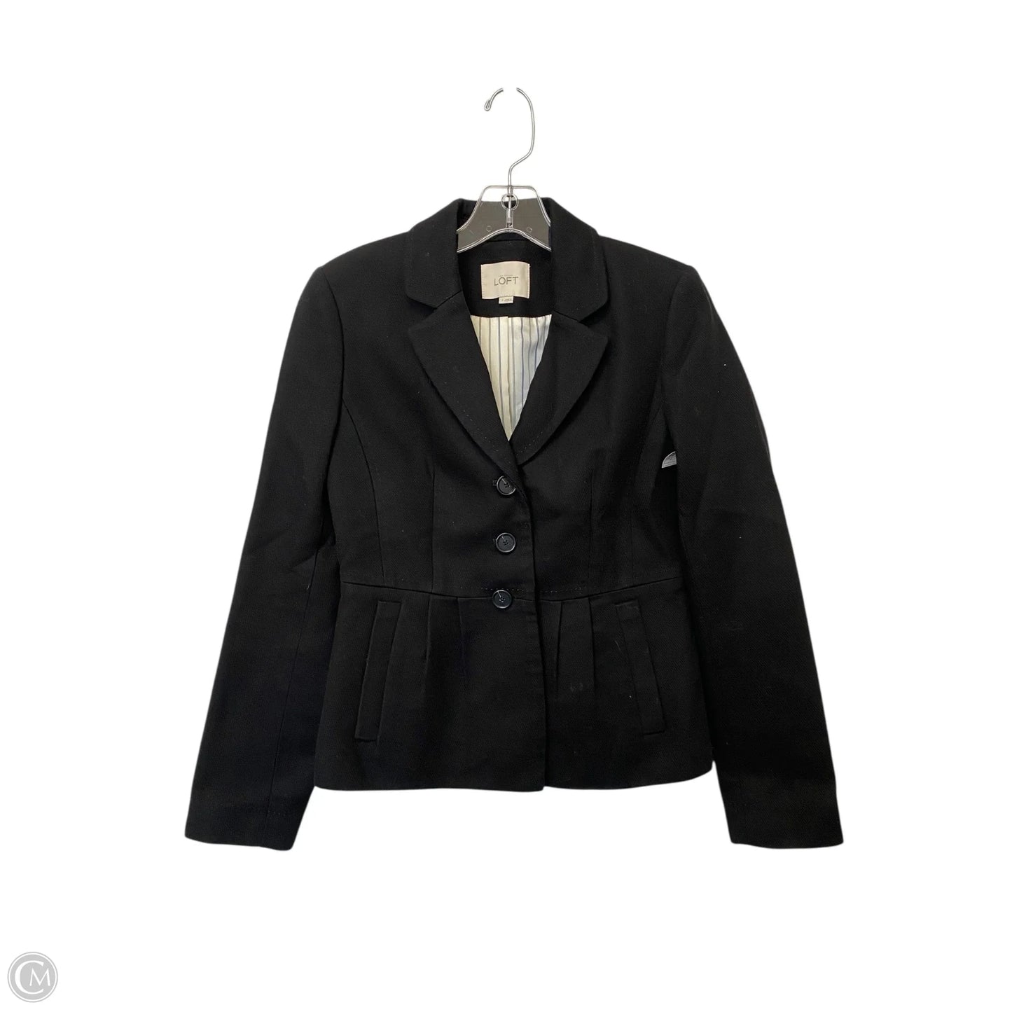 Blazer By Loft In Black, Size: 2