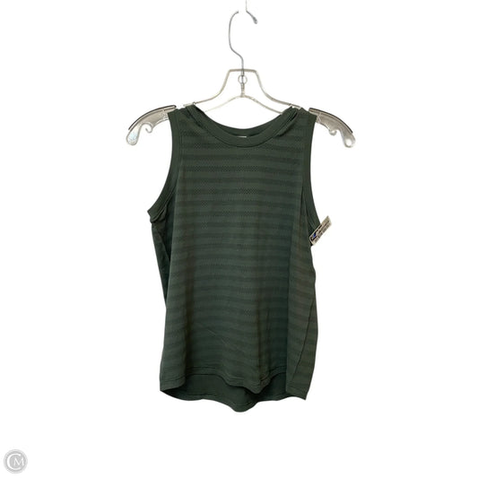 Athletic Tank Top By Dsg Outerwear In Green, Size: Xs
