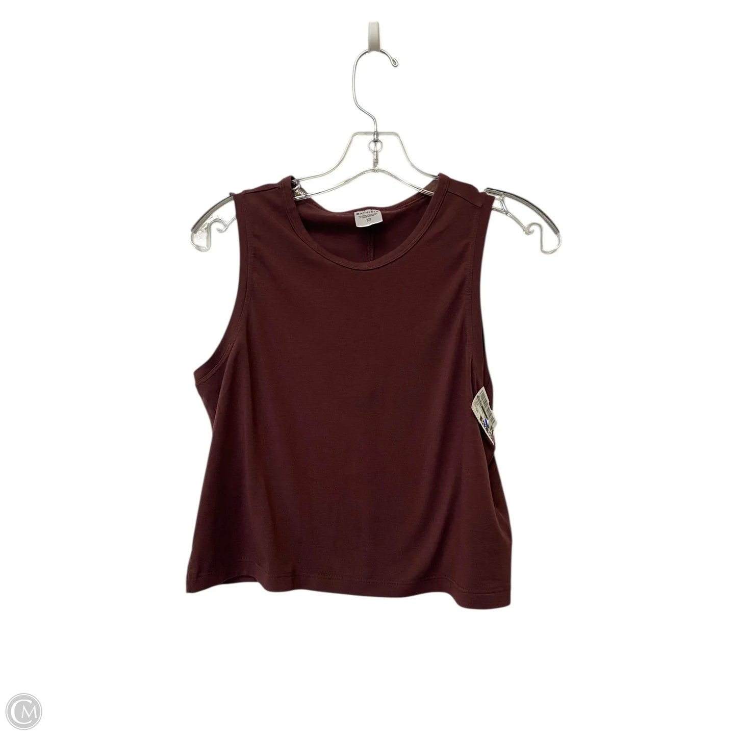 Athletic Tank Top By Athleta In Brown, Size: Xxs