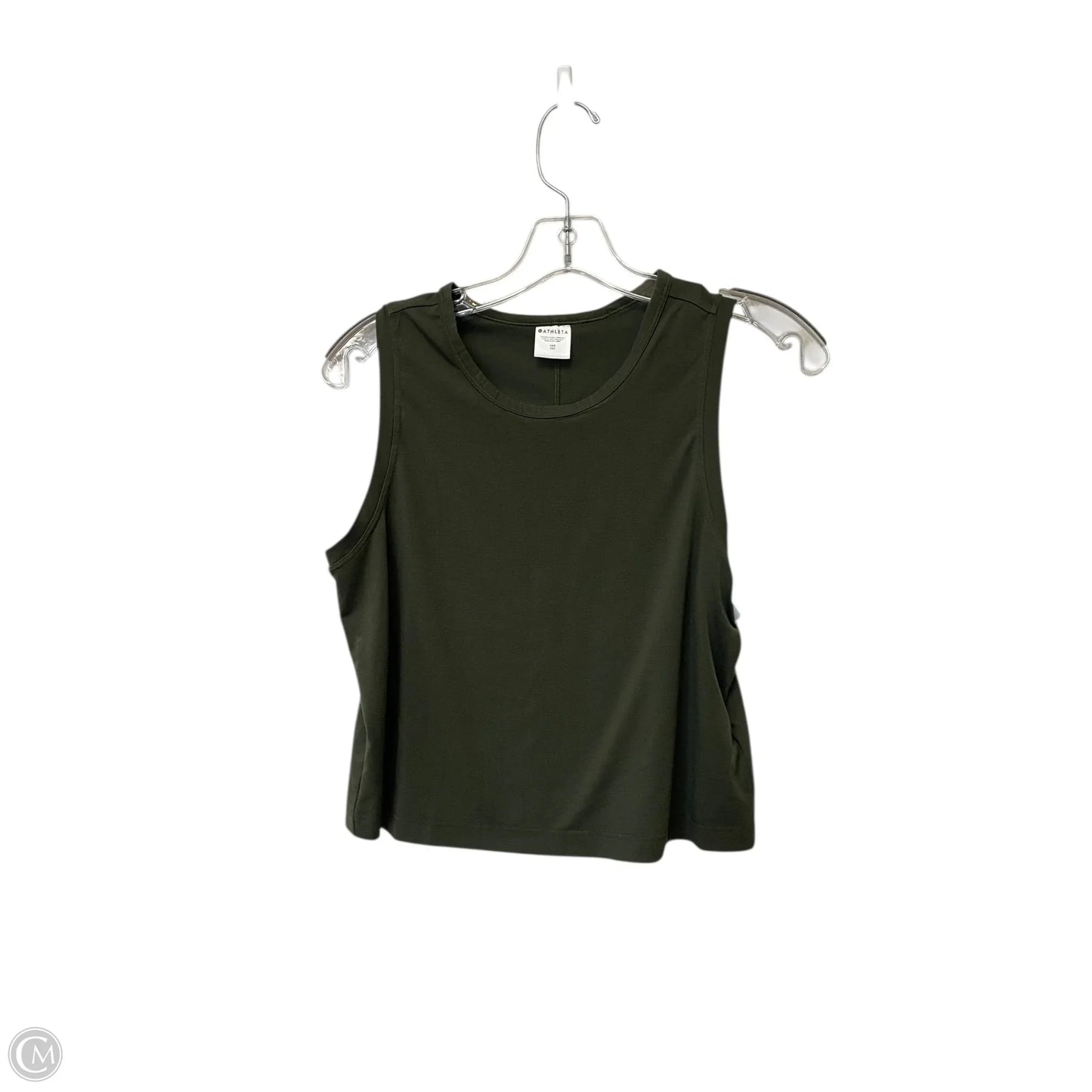 Athletic Tank Top By Athleta In Green, Size: Xxs