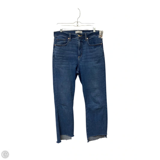Jeans Boyfriend By Loft In Blue Denim, Size: 10