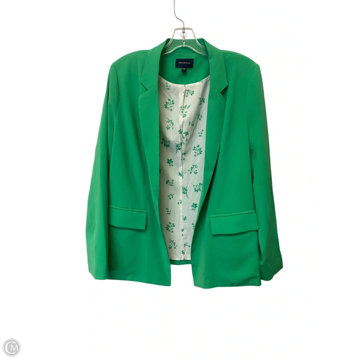 Blazer By Skies Are Blue In Green, Size: L