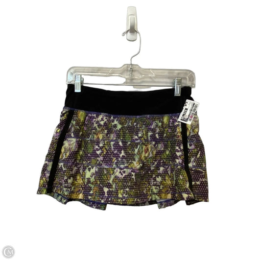 Athletic Skort By Clothes Mentor In Multi-colored, Size: 4