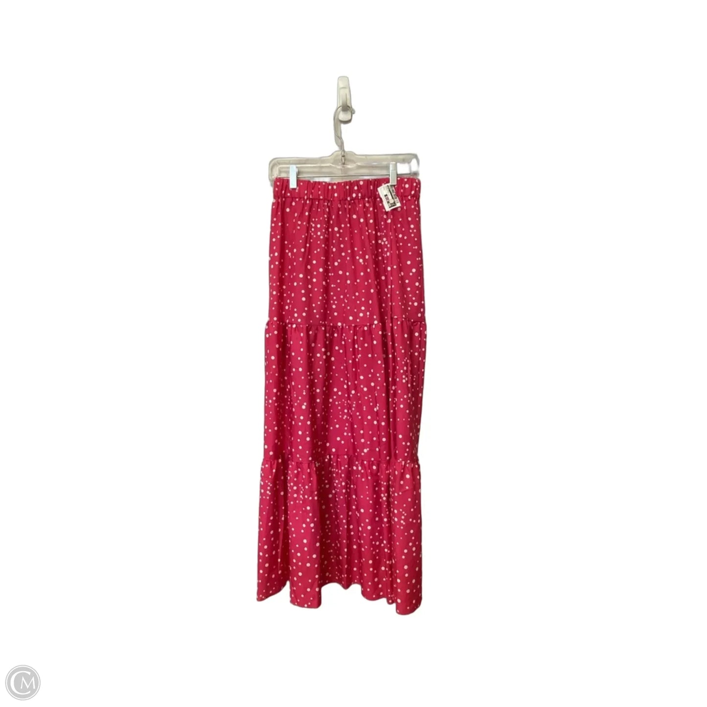Skirt Maxi By Shein In Polkadot Pattern, Size: L