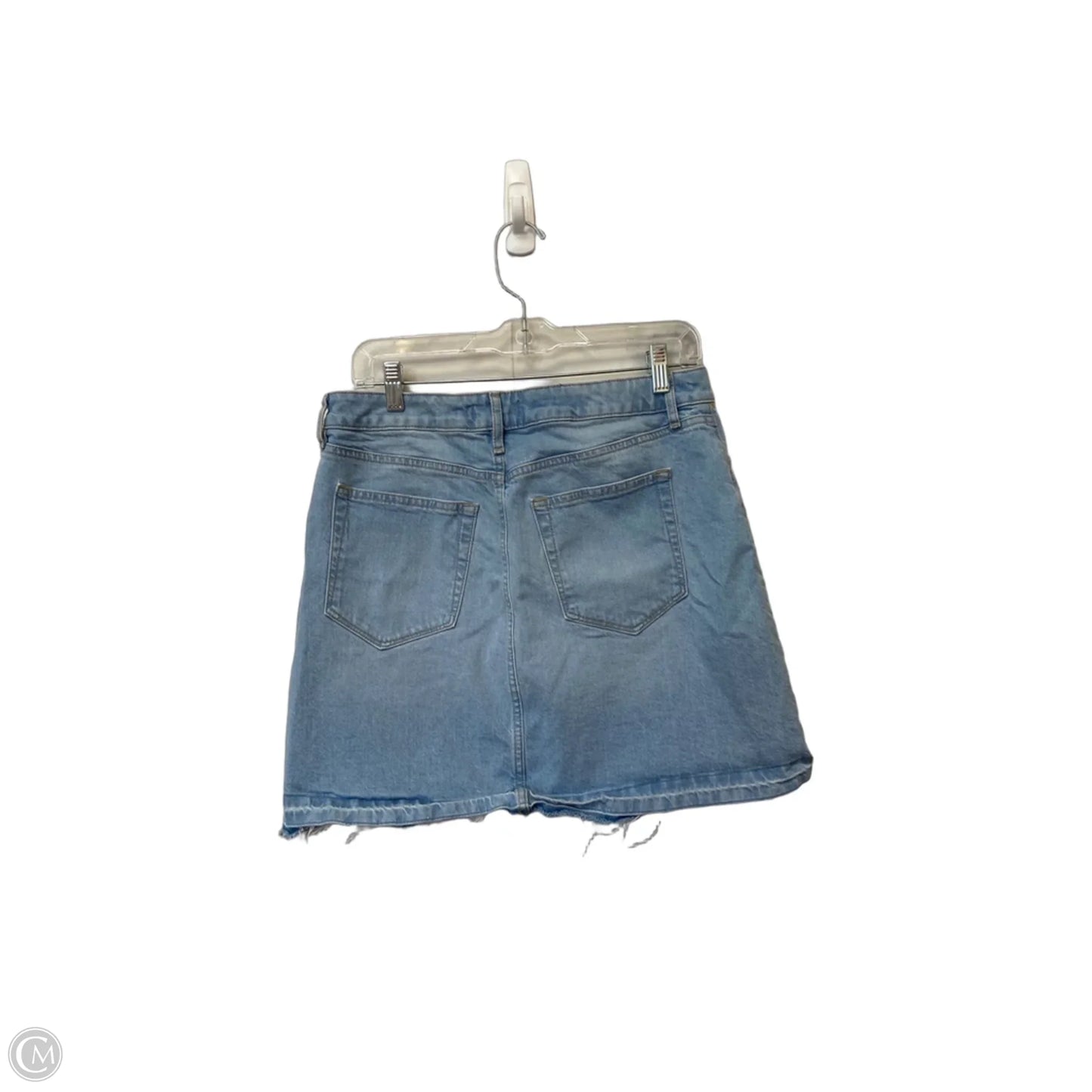 Skirt Mini & Short By Loft In Blue Denim, Size: 6