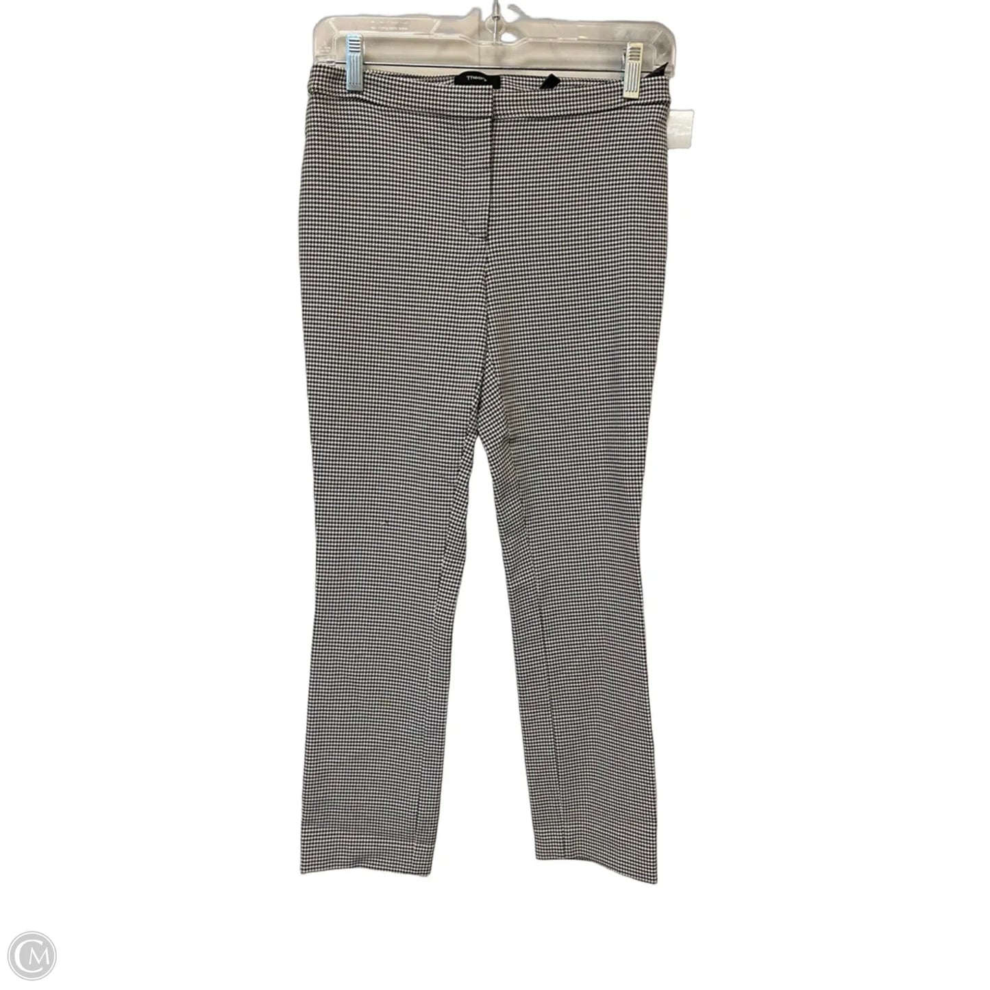 Pants Other By Theory In Plaid Pattern, Size: Xxs