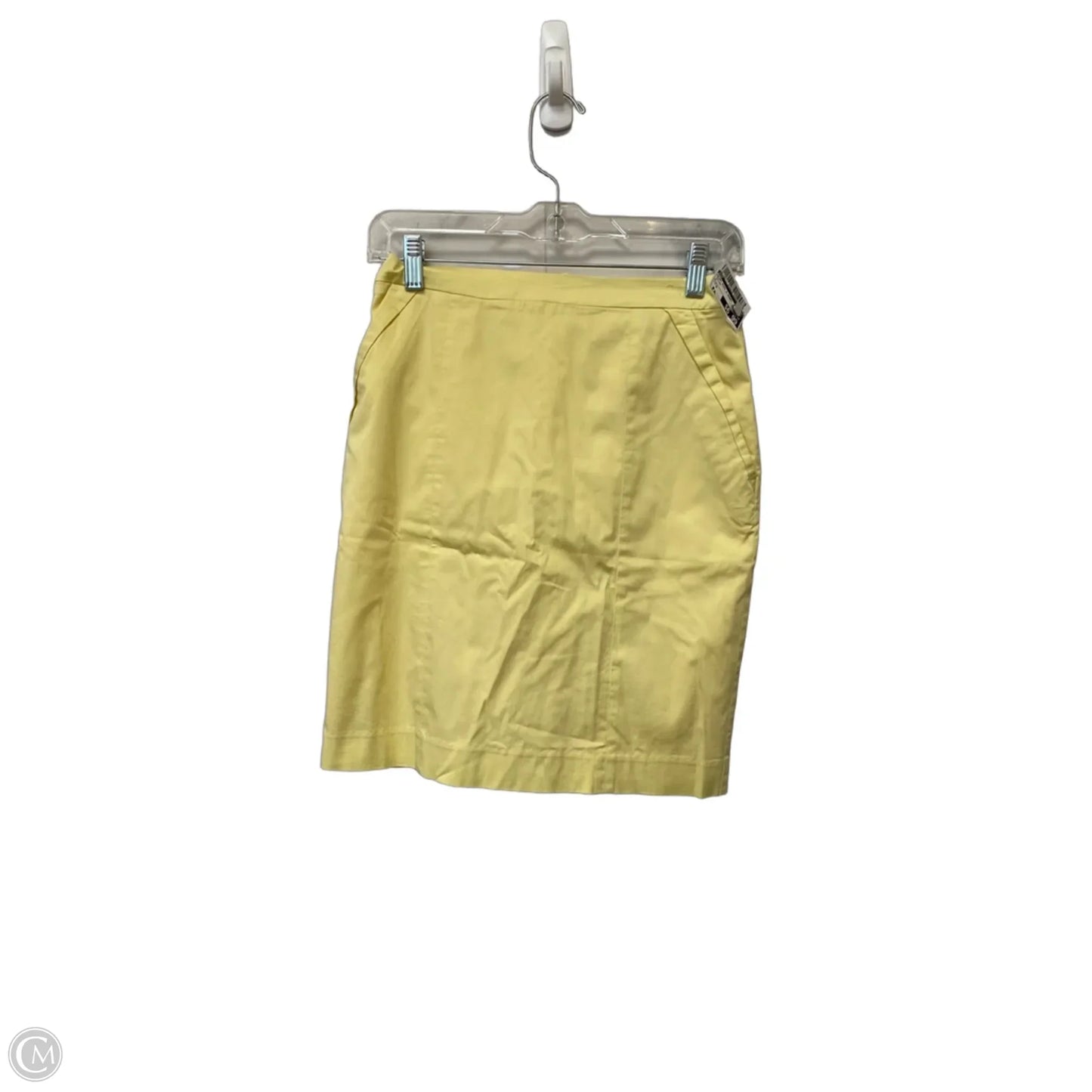 Skirt Mini & Short By H&m In Yellow, Size: 6
