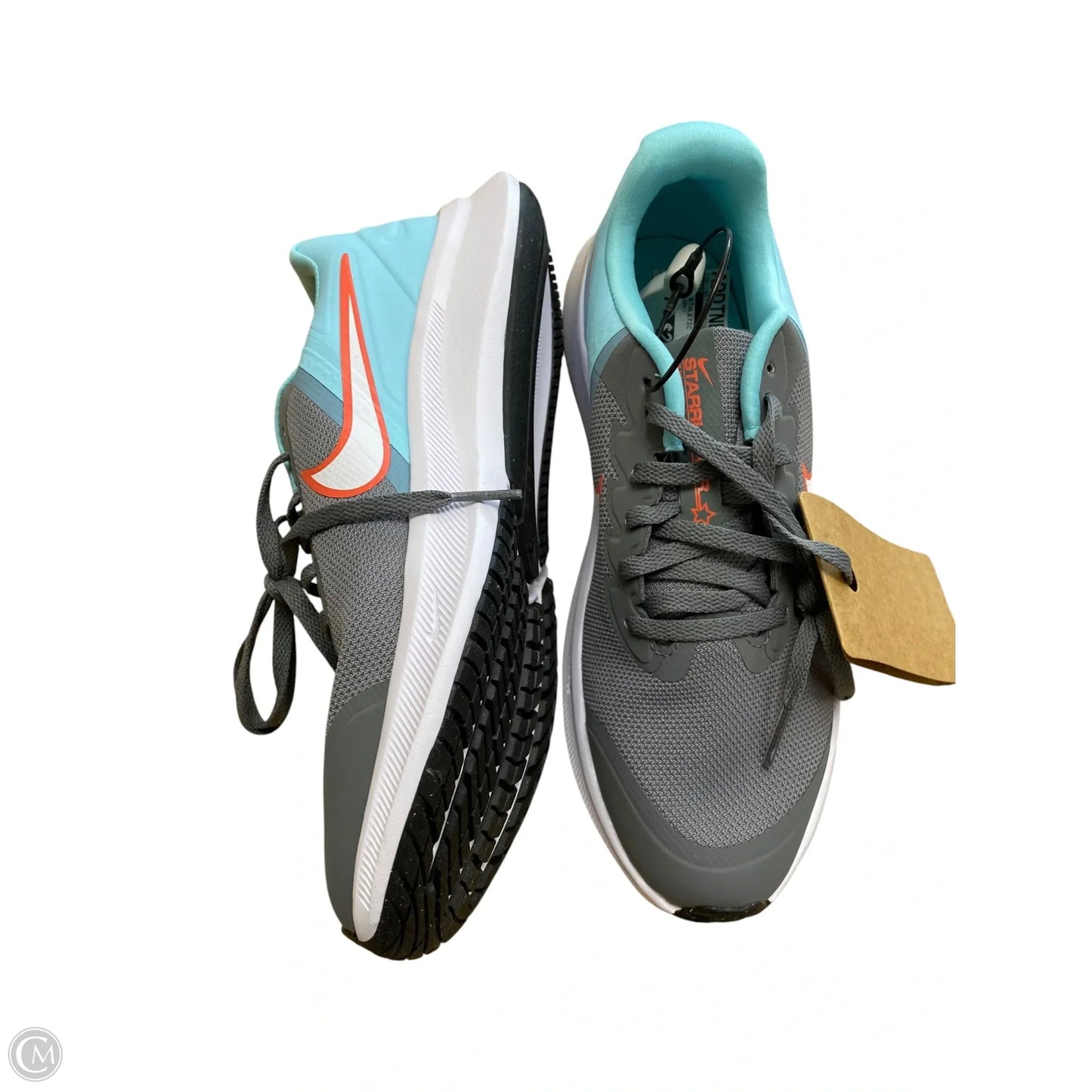 Shoes Athletic By Nike In Blue & Grey, Size: 7