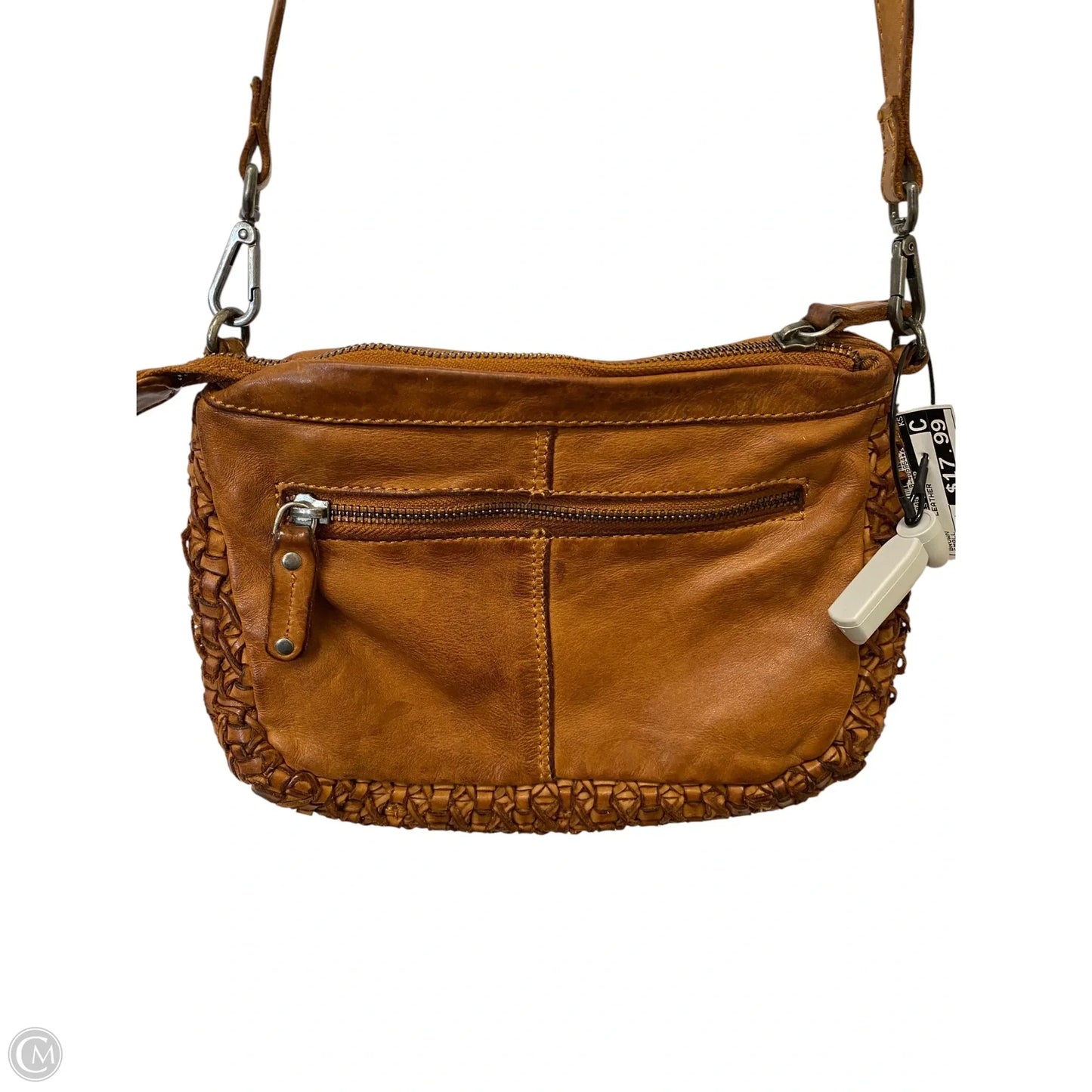 Handbag Leather By Clothes Mentor, Size: Small