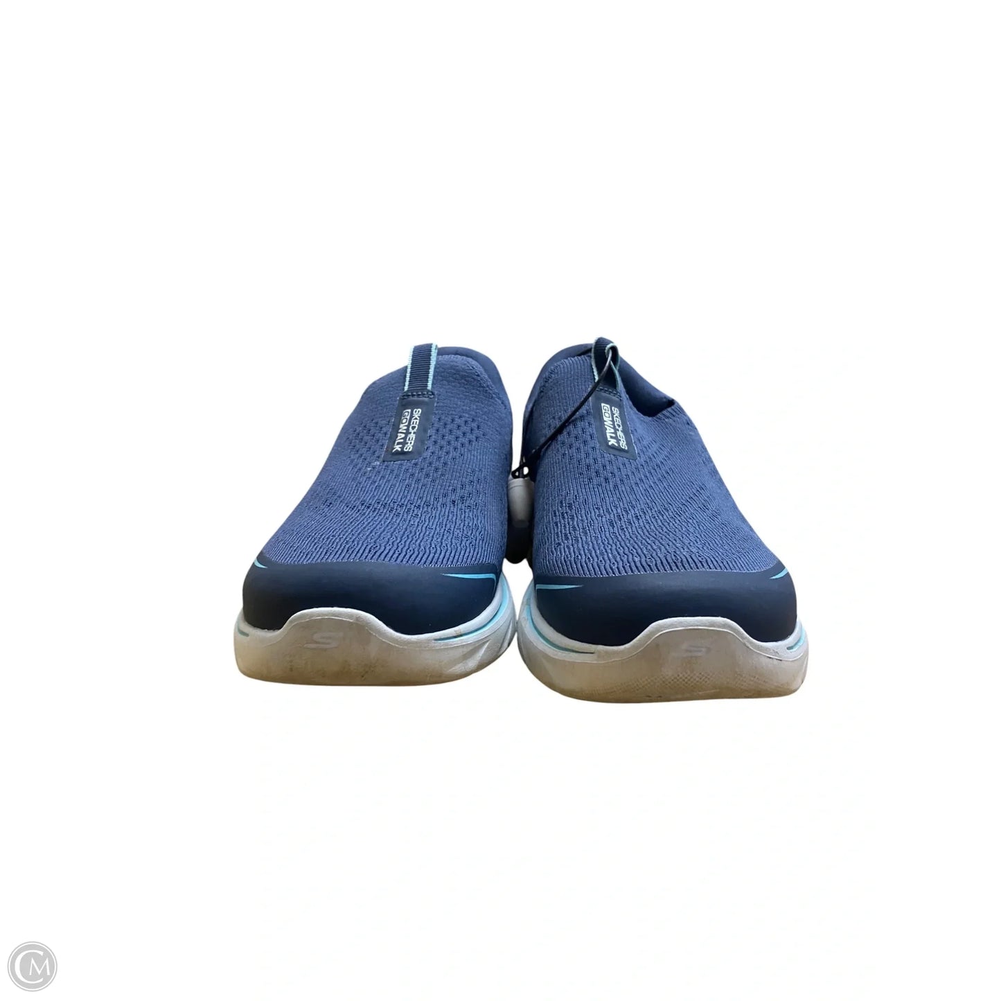 Shoes Athletic By Skechers In Blue, Size: 8.5