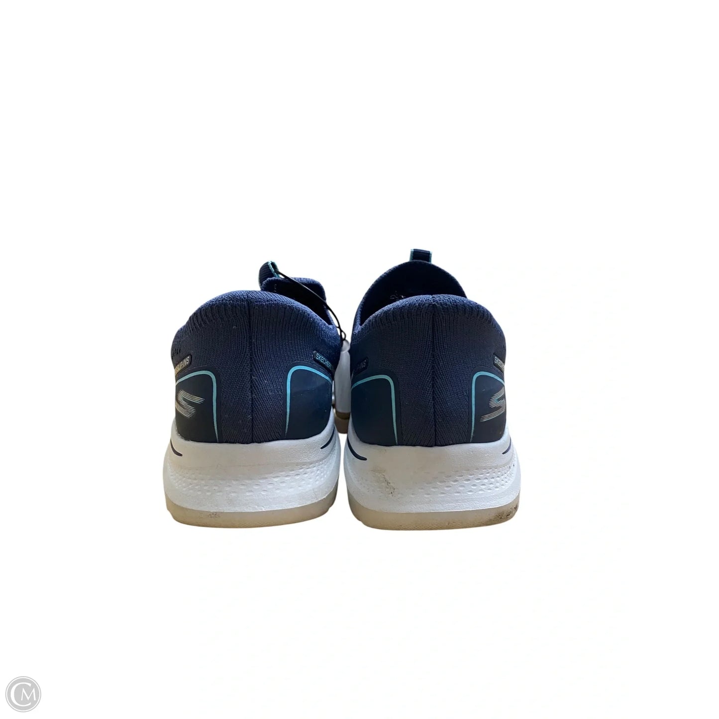 Shoes Athletic By Skechers In Blue, Size: 8.5