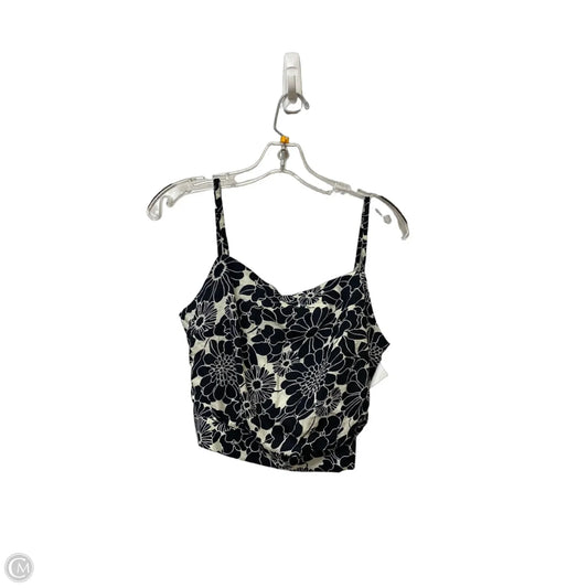 Top Sleeveless By Anthropologie In Black & White, Size: M