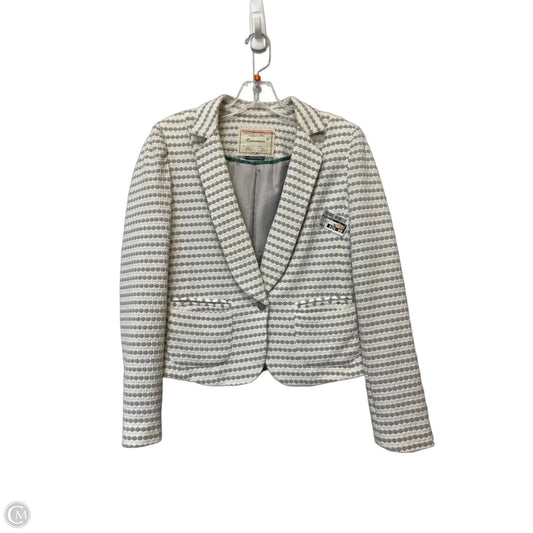 Blazer By Anthropologie In Grey & White, Size: 2
