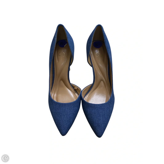 Shoes Heels Stiletto By Jessica Simpson In Blue, Size: 8.5