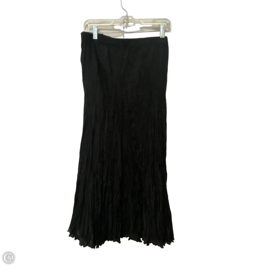 Skirt Maxi By Jessica London In Black, Size: 4x