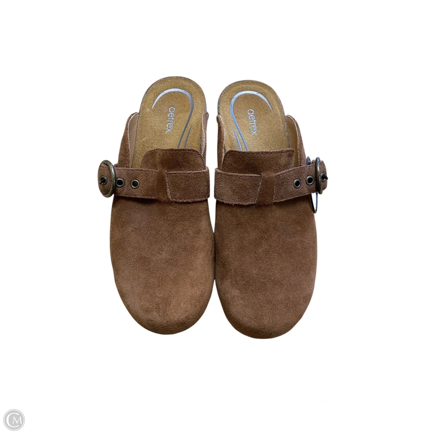 Shoes Heels Block By Aetrex In Brown, Size: 7