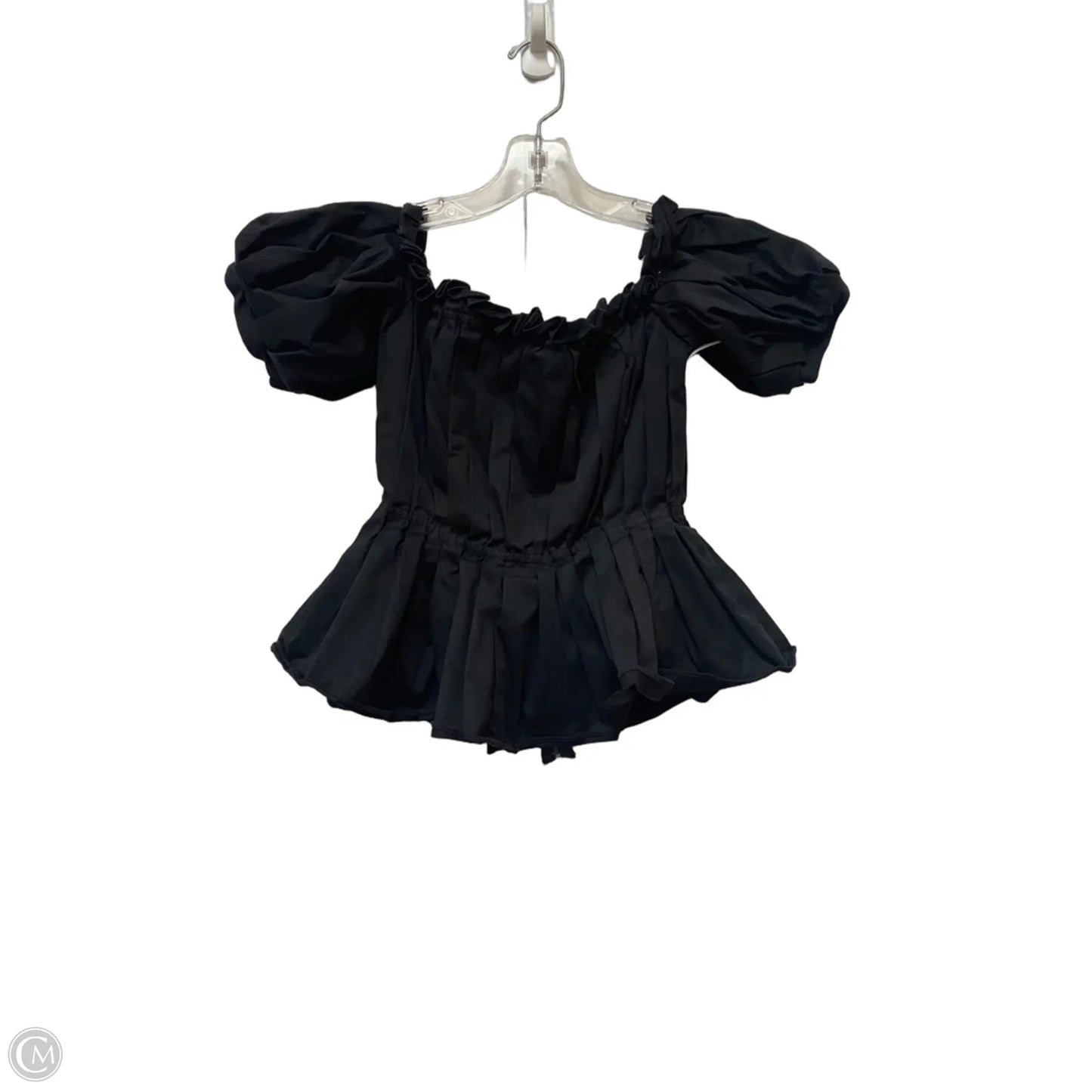 Top Short Sleeve By Antonio Melani In Black, Size: 0