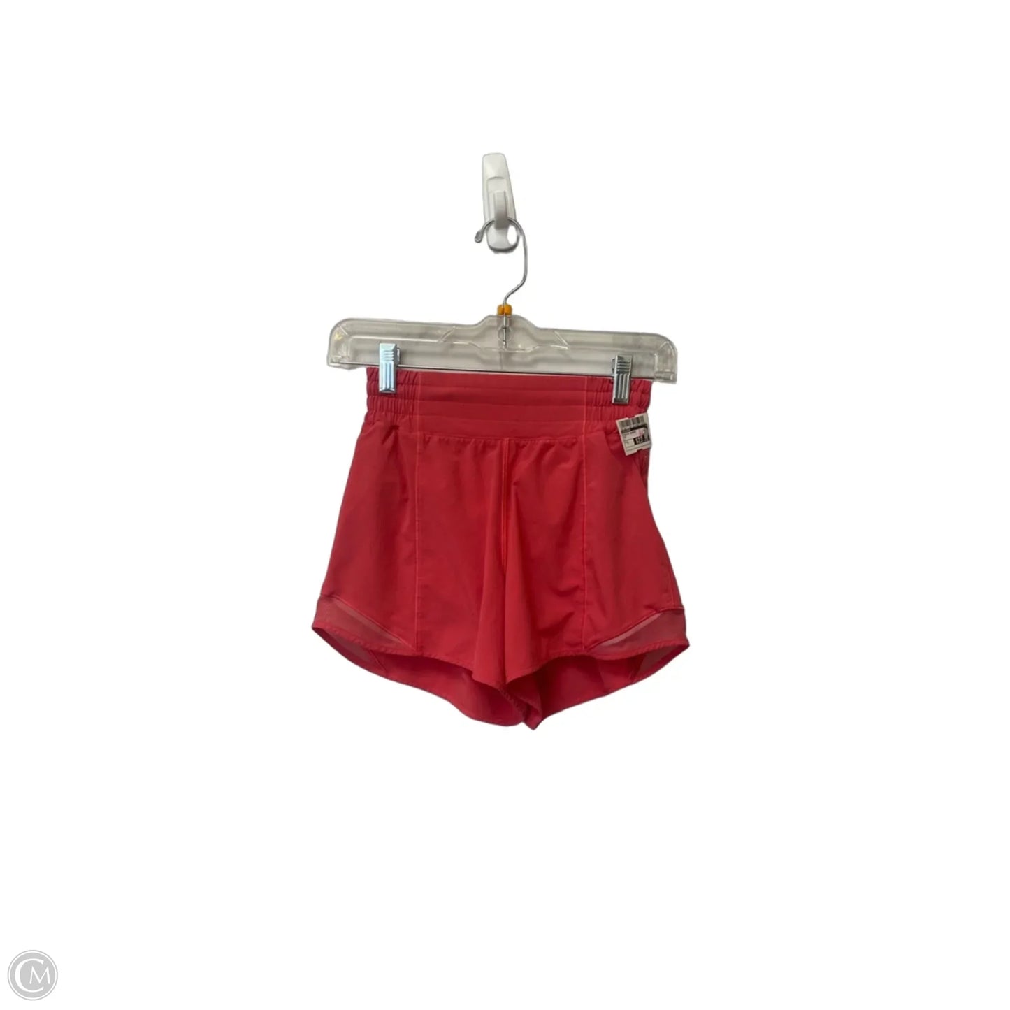 Athletic Shorts By Lululemon In Pink, Size: 2