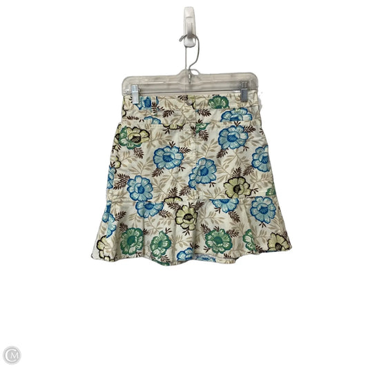 Skirt Mini & Short By Loft In Multi-colored, Size: 10