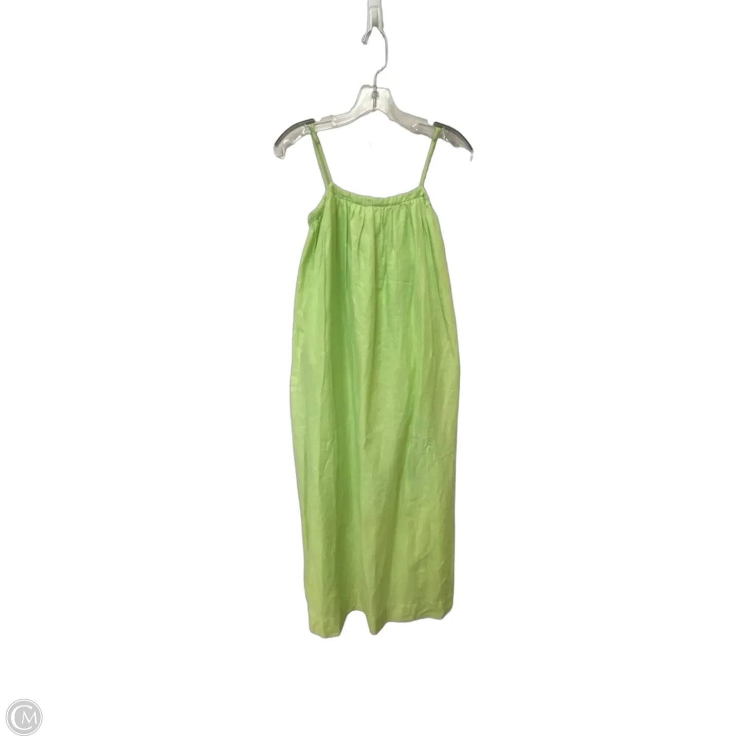 Dress Casual Maxi By H&m In Green, Size: Xs