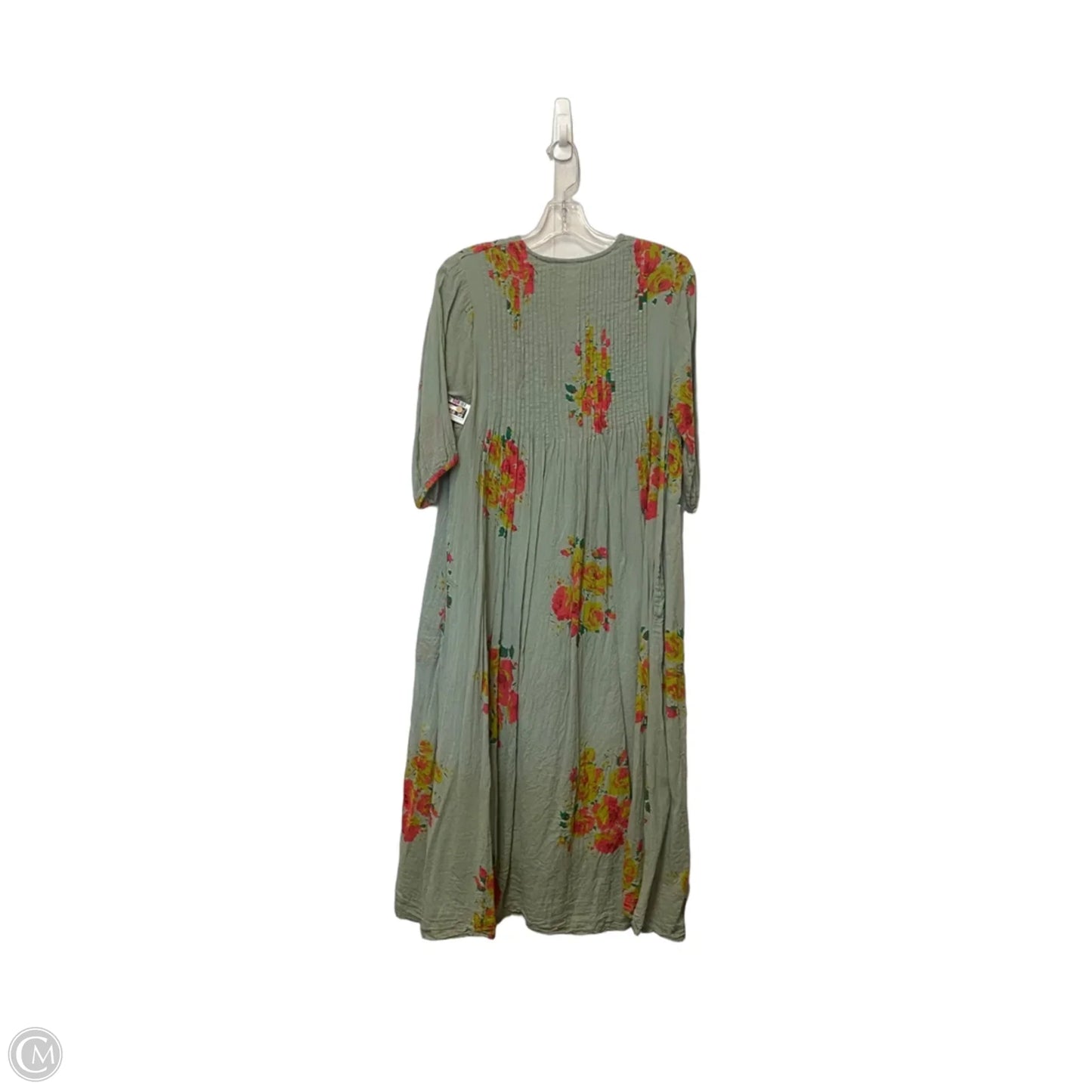 Dress Casual Midi By Cma In Floral Print, Size: S