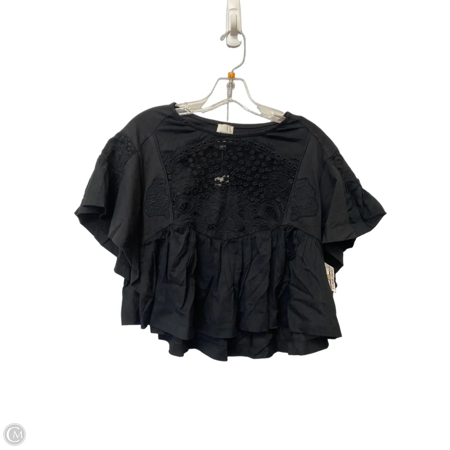 Top Short Sleeve By Maeve In Black, Size: Xs