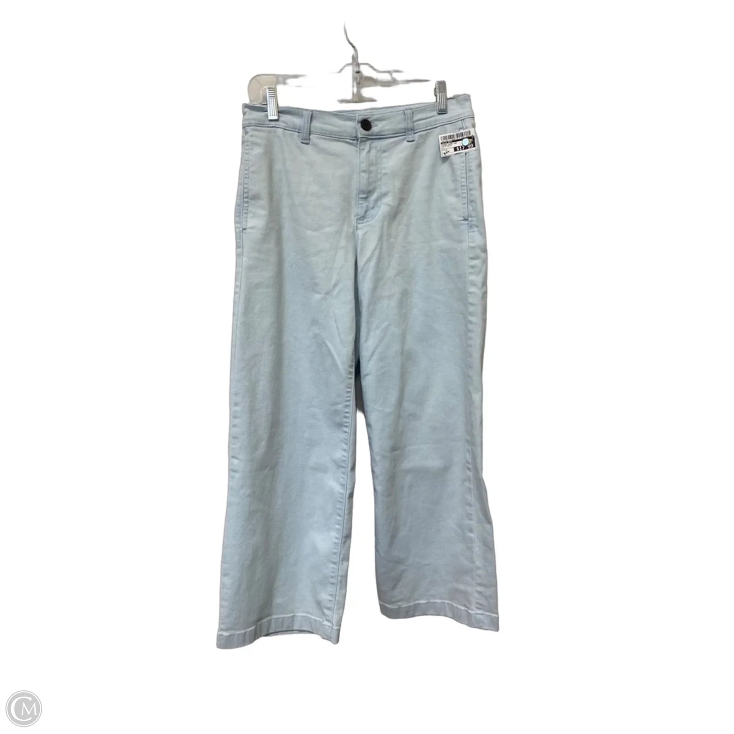 Jeans Wide Leg By Ella Moss In Blue Denim, Size: 4