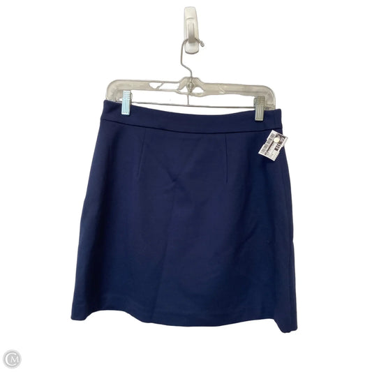 Skirt Mini & Short By Loft In Navy, Size: 4