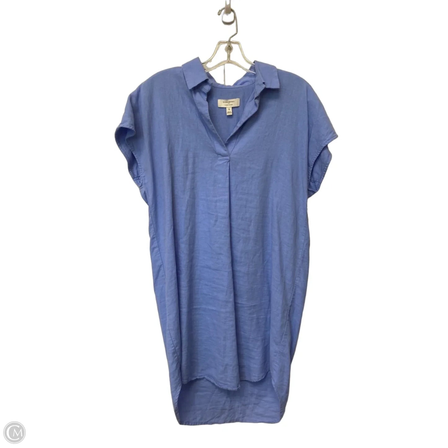 Dress Casual Short By Banana Republic In Blue, Size: S