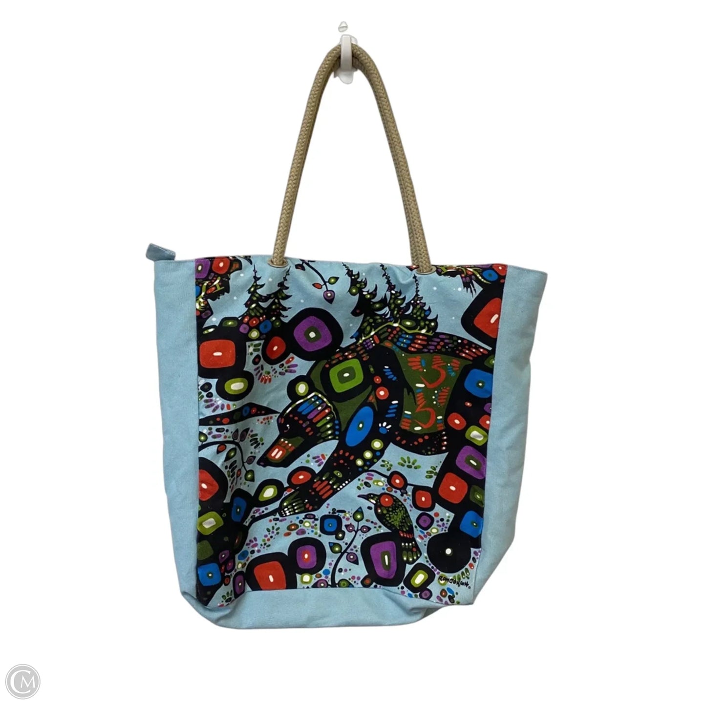 Tote By Clothes Mentor, Size: Large