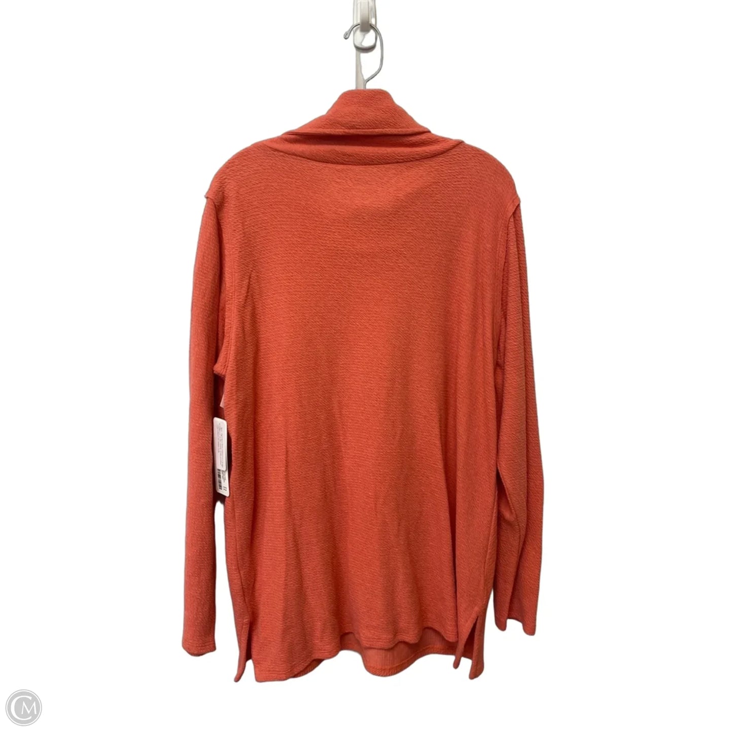 Top Long Sleeve By Soft Surroundings In Coral, Size: L