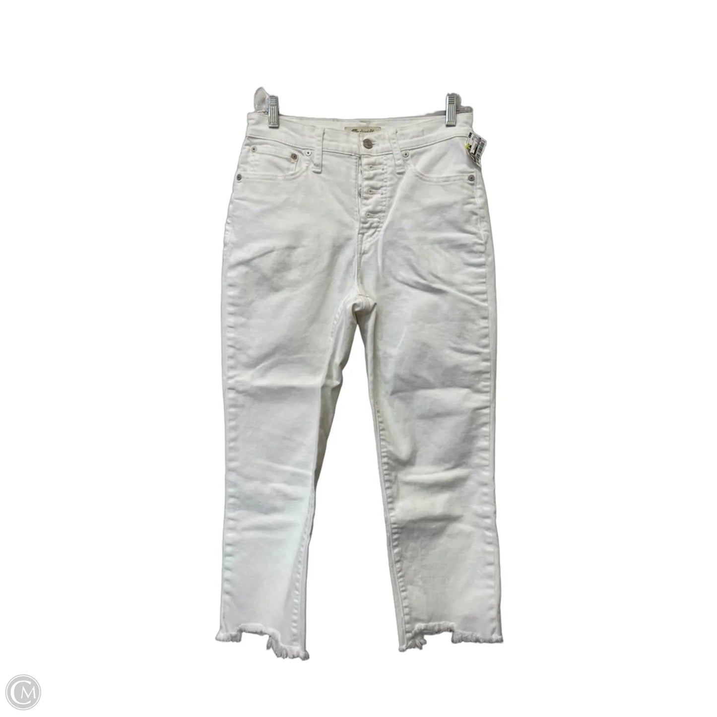 Pants Cropped By Madewell In White, Size: 2p