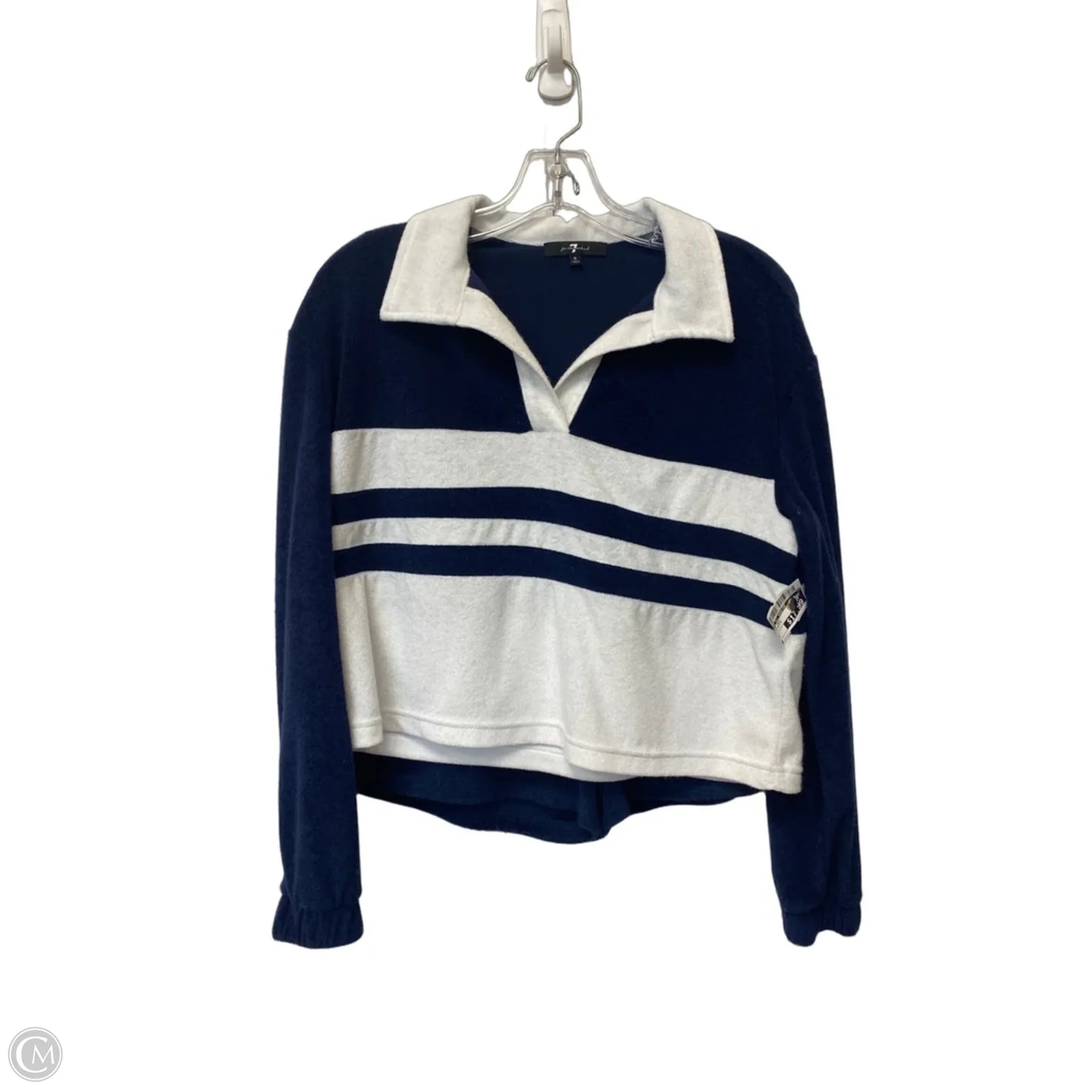 Shorts Set By 7 For All Mankind In Blue & White, Size: S
