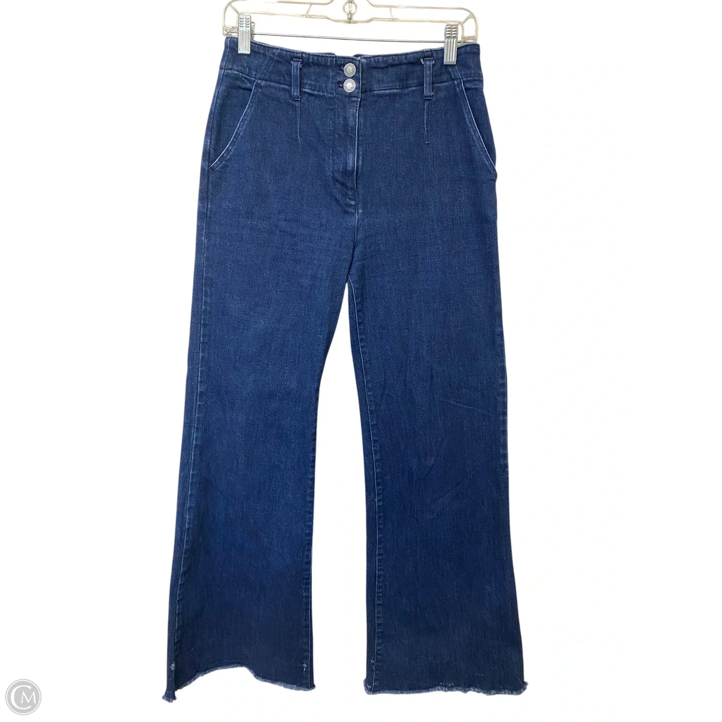 Jeans Wide Leg By Maeve In Blue Denim, Size: 28