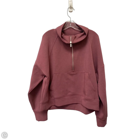 Athletic Jacket By Calia In Mauve, Size: L
