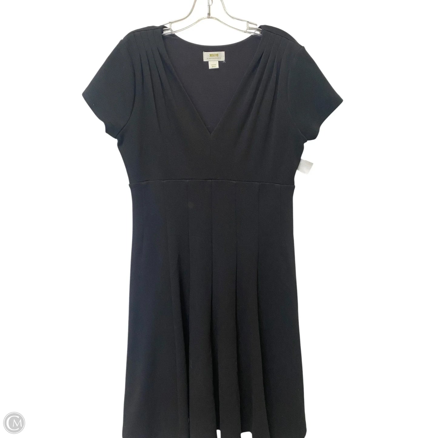 Dress Casual Maxi By Maeve In Black, Size: L