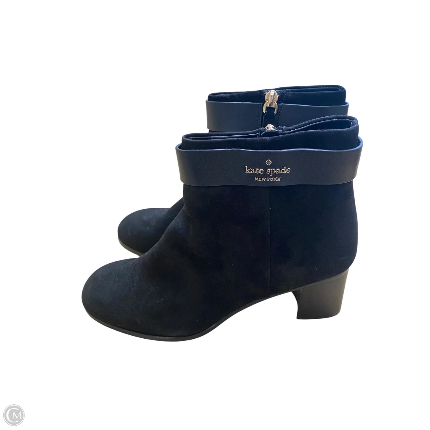 Boots Designer By Kate Spade In Black, Size: 8