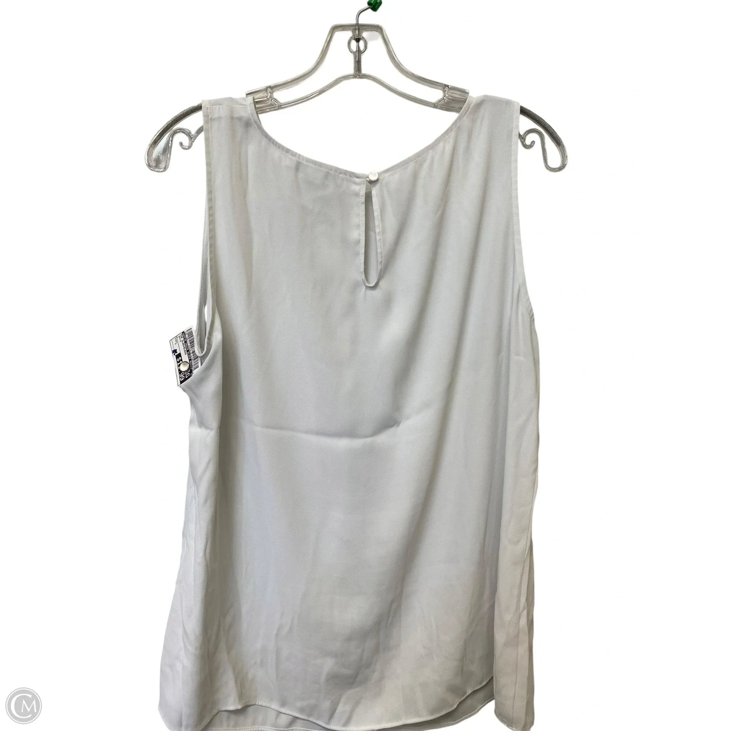Top Sleeveless By White House Black Market In White, Size: L