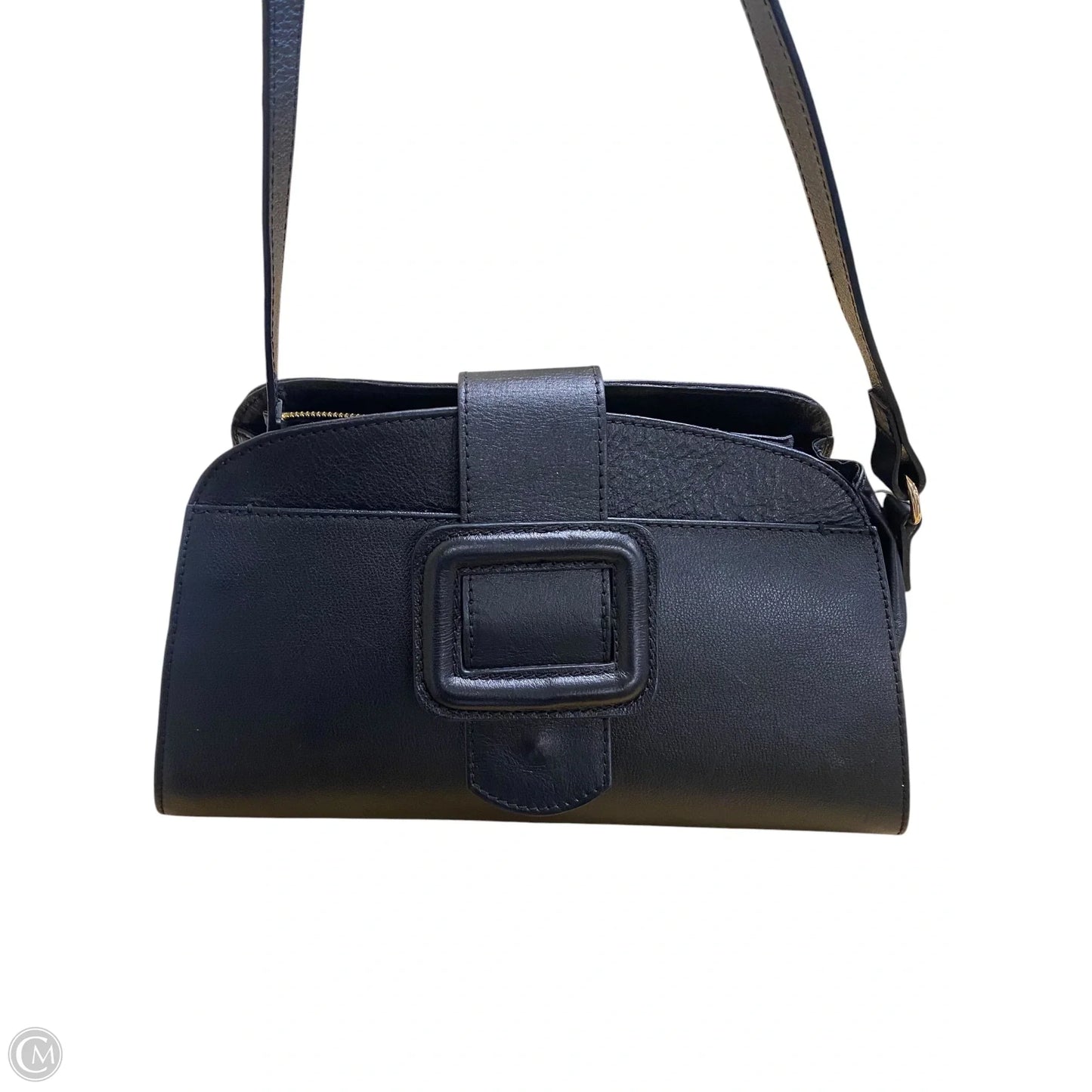 Handbag Leather By Clothes Mentor, Size: Medium