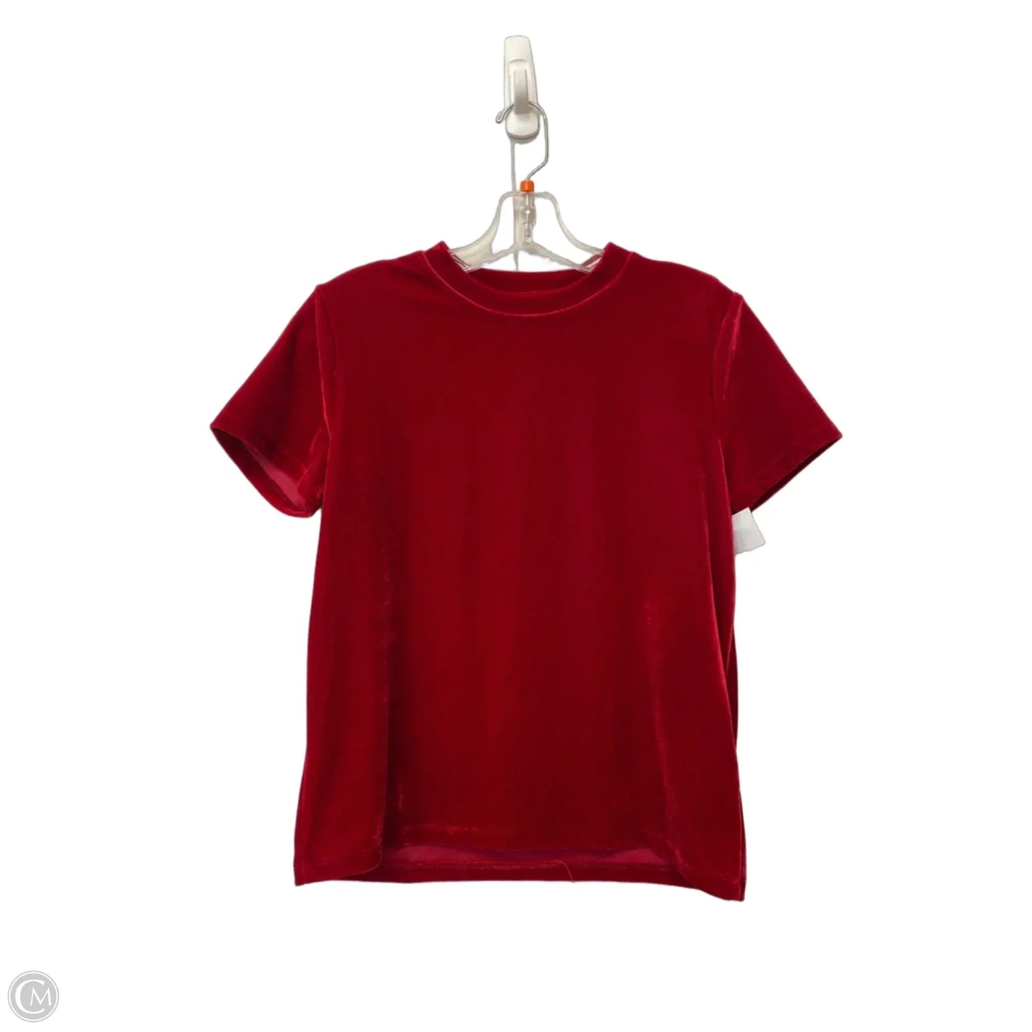 Top Short Sleeve By Madewell In Red, Size: S